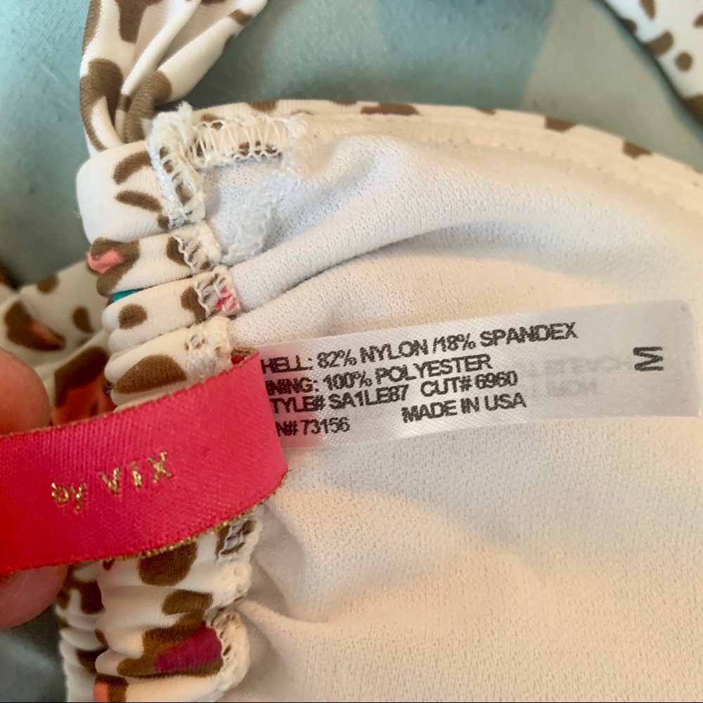 Sofia by Vix Multi-Color Print Bikini Top - Picture 6 of 8